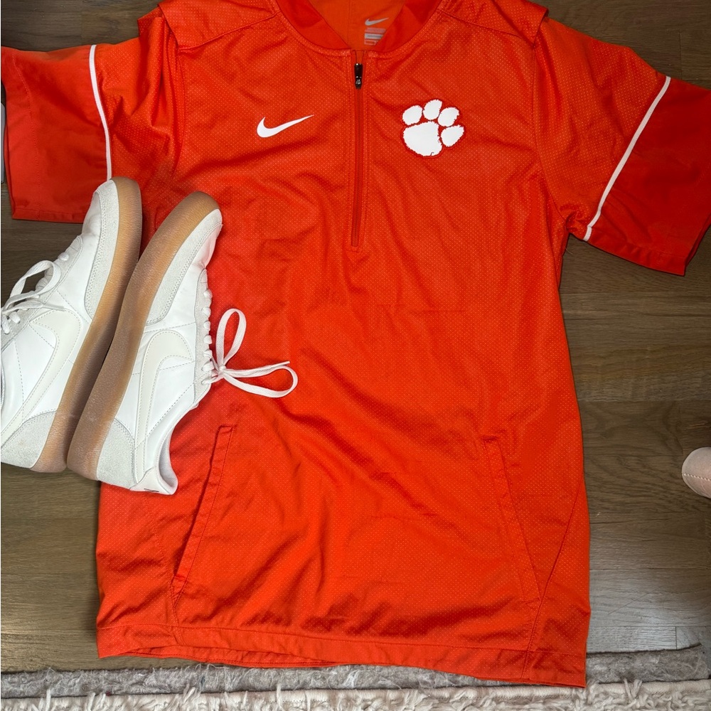 Clemson short sleeve windbreaker